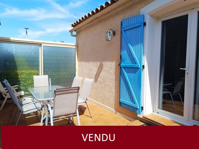 Sigean, belle villa plain-pied T4 avec garage sur 376m2