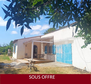 Sigean, Jolie villa à la campagne T4 plain-pied sur 1010m² de terrain
