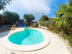 Vinassan, Magnifique villa plain-pied de type 5 avec piscine sur 446m²de terrain